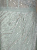Mint Green Sequins Embroidered Net Evening Gown