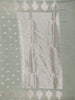 Mint Green Floral Designed Semi Silk Saree
