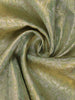 Mint Green Floral Woven Pure Tissue Silk Saree - Diadem