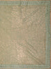 Mint Green Sequin Embellishment Organza Saree - Diadem
