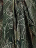 Moss Green Floral Sequins Embroidered Design Georgette Ready To Wear Saree with Designer Blouse