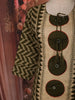 Moss Olive Green Geometric Printed Design Cotton Palazzo Suit with Matching Dupatta