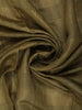 Moss Olive Green Striped Woven Design Pure Tussar Saree with Contrast Blouse