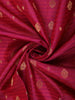 Mulberry Purple Butta Woven Design Kanchipuram Silk Saree with Zari Border