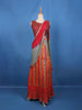 Multi-Color Beaded Sequins Embroidery Silk Lehenga - Diadem