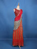 Multi-Color Beaded Sequins Embroidery Silk Lehenga - Diadem