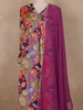 Multi Color Floral Design Georgette Salwar Suit