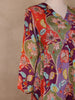 Multi Color Floral Design Georgette Salwar Suit