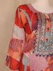 Multi Color Floral Designed Cotton Salwar Suit - Diadem