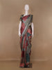 Multi Color Floral Printed Semi Tussar Saree - Diadem