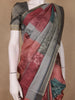 Multi Color Floral Printed Semi Tussar Saree - Diadem