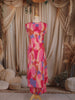 Multicolor Abstract Printed Design Cotton Salwar Suit