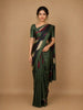 Multicolor Abstract Semi Tussar Saree