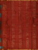 Multicolor Checked Woven Design Pure Kanchipuram Silk Saree with Zari Border