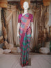 Multicolor Checked Zari Woven Design Pure Kanchipuram Silk Saree with Contrast Zari Border