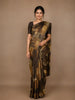 Multicolor Floral Designed Semi Tussar Saree