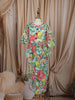 Multicolor Floral Printed Design Cotton Kids Co-Ord Set