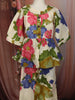 Multicolor Floral Printed Design Cotton Kids Fancy Wear Co-Ord Set