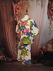 Multicolor Floral Printed Design Cotton Kids Fancy Wear Co-Ord Set