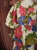 Multicolor Floral Printed Design Cotton Kids Fancy Wear Co-Ord Set