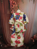 Multicolor Floral Printed Design Cotton Kids Fancy Wear Co-Ord Set