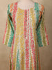 Multicolor Floral Printed Design Cotton Straight Cut Salwar Suit with Dupatta