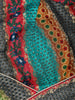 Multicolor Geometric Design Silk Readymade Blouse - Diadem