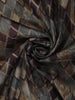 Multicolor Geometric Printed Design Tussar Saree