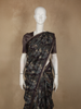 Multicolor Geometric Printed Design Tussar Saree