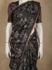 Multicolor Geometric Printed Design Tussar Saree