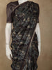 Multicolor Geometric Printed Design Tussar Saree