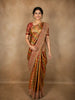 Multicolor Geometric Woven Design Pure Banarasi Designer Saree with Designer Border