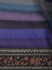Multicolor Horizontal Striped Woven Design Pure Tussar Saree with Sequins Border