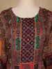 Multicolor Patchwork Print Synthetic Palazzo Salwar Suit - Diadem