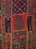 Multicolor Patchwork Print Synthetic Palazzo Salwar Suit - Diadem