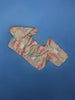 Multicolor Printed Silk Readymade Blouse with Sequin Accents - Diadem