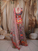Multicolor Stone Embellished Design Space Silk Lehenga with Contrast Dupatta