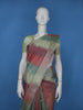 Multicolor Stripes Design Semi Tussar Saree