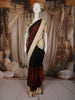 Multicolor Woven Design Pure Kanchipuram Silk Saree with Contrast Border