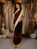 Multicolor Woven Design Pure Kanchipuram Silk Saree with Contrast Border