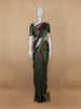 Multicolor Abstract Semi Tussar Saree - Diadem