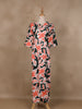 Multicolor Floral Designed Cotton Salwar Suit - Diadem