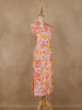Multicolor Floral Printed Rayon Kurti - Diadem