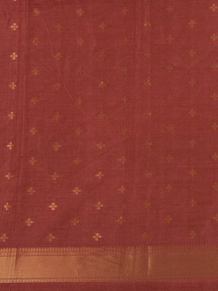Multicolor Tropical Parrot Printed Semi Tussar Saree - Diadem
