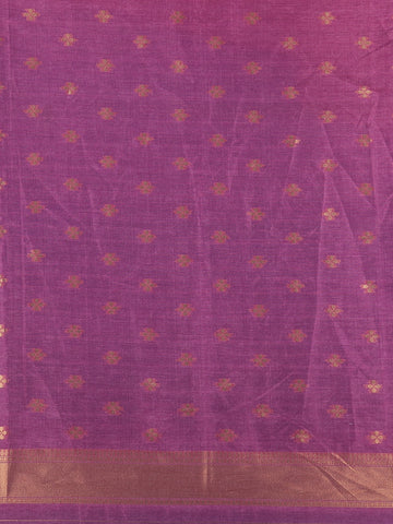 Multicolour Floral Designed Semi Tussar Saree - Diadem