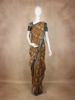 Mustard Floral Printed Chanderi Cotton Saree with Teal Zari Border