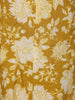 Mustard Floral Printed Cotton Salwar Suit with Dupatta