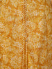 Mustard Floral Printed Cotton Salwar Suit with Dupatta