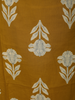Mustard Olive Green Floral Printed Design Cotton Salwar Suit with Dupatta