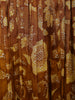 Mustard Yellow Abstract Printed Design Georgette Anarkali Gown with Dupatta